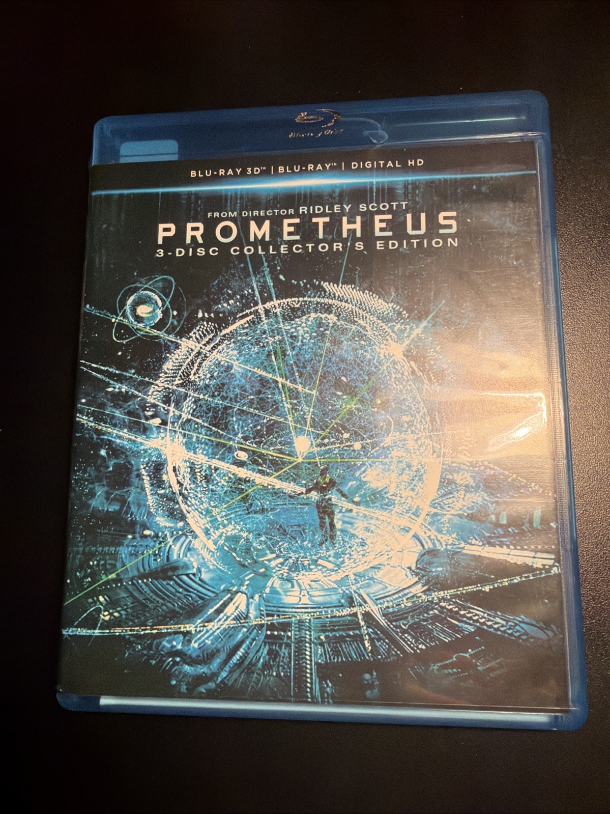 Prometheus 3D Blu-ray Sci-Fi Horror Ridley Scott Alien Universe Mov