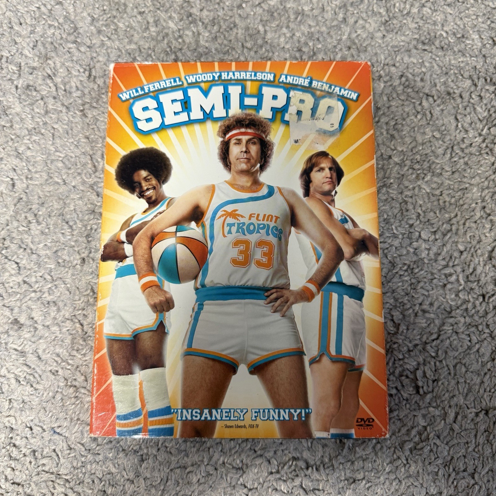 Semi-Pro DVD With Sleeve In Good Condition