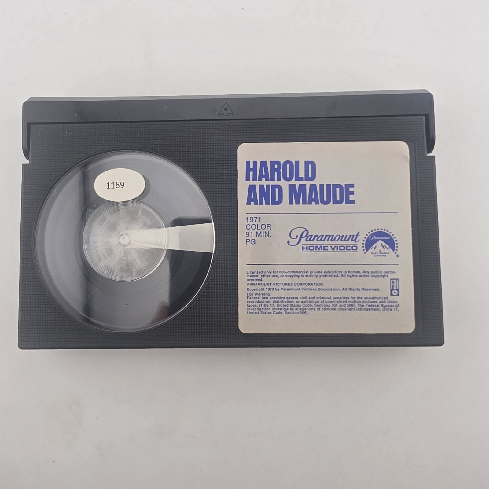 HAROLD AND MAUDE Beta Betamax 1994) Ruth Gordon, Bud Cort, Cyril Cusack