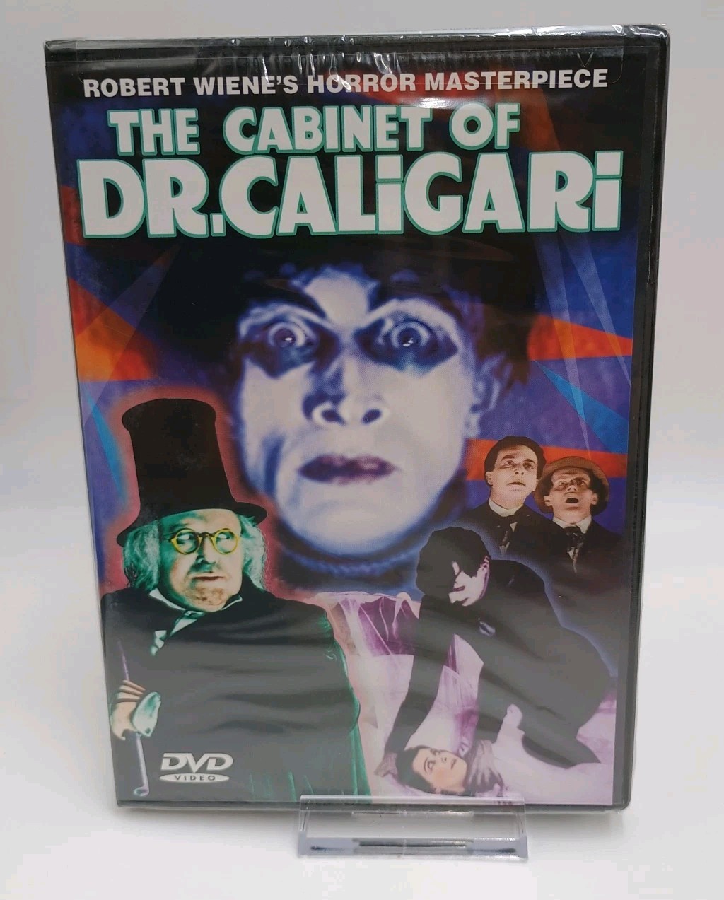 The Cabinet of Dr. Caligari (DVD 2002 Alpha Video) Silent Film Werner Krauss New