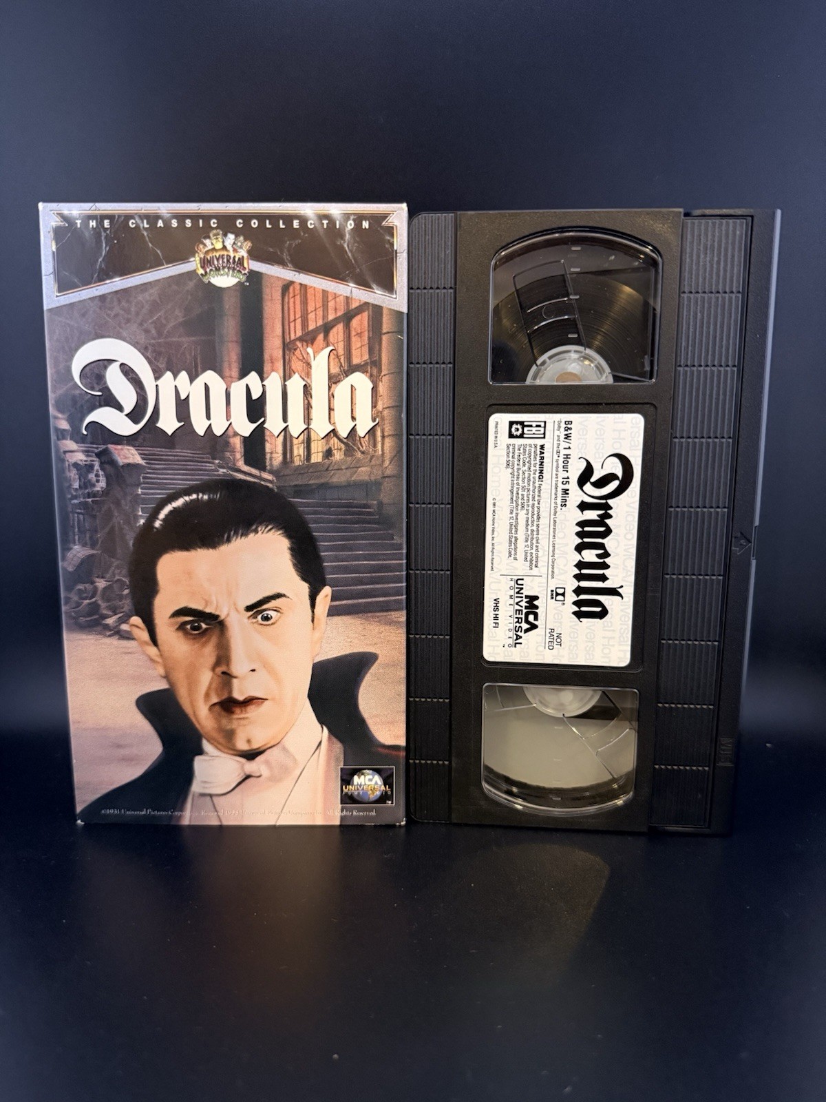 Dracula VHS 1931 Horror Classic Collection Bela Lugosi MCA Universal