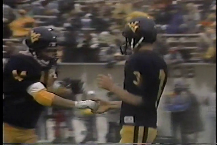 1981 1982 1983 1984 west virginia mountaineers college football highlights dvd