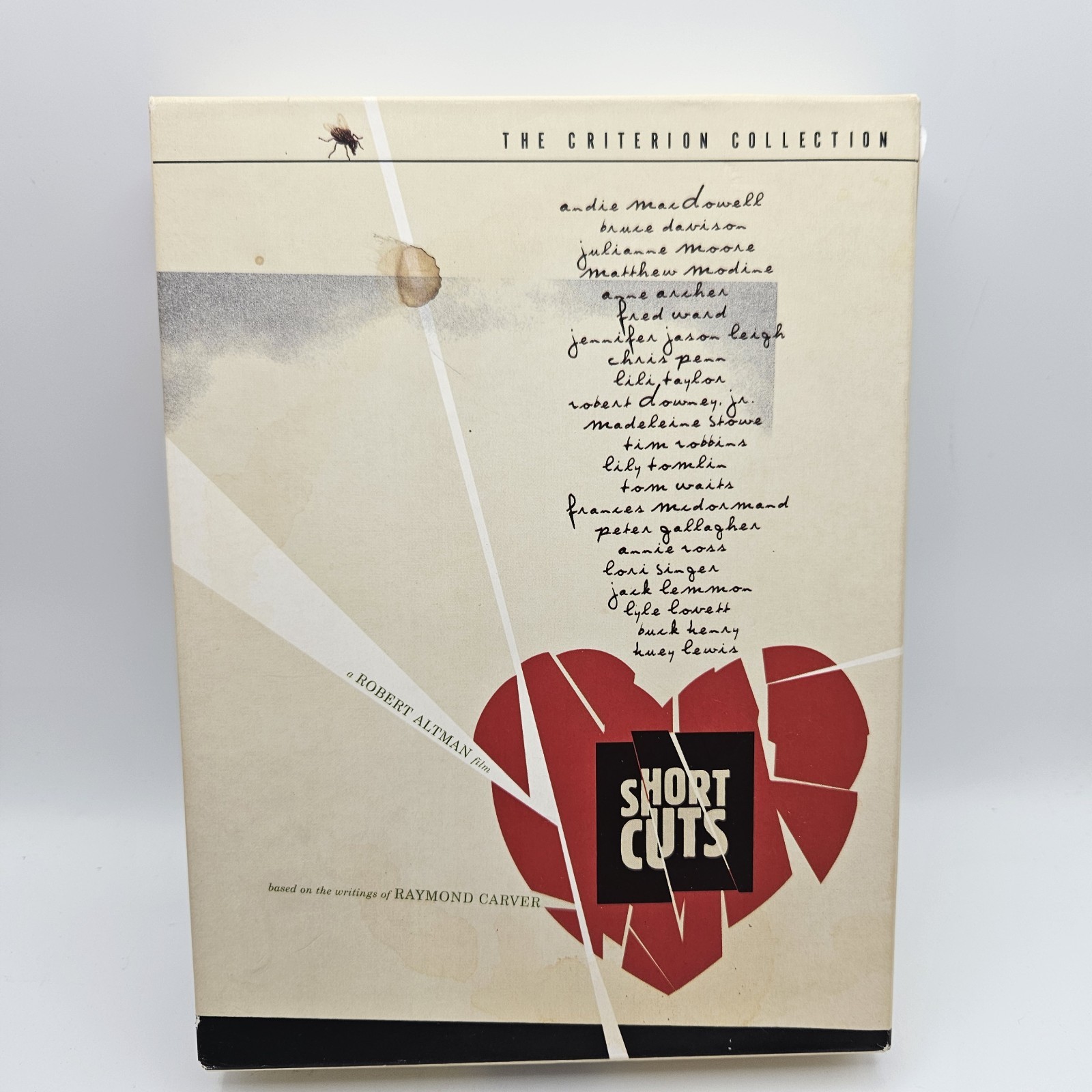 Short Cuts (DVD, 1993/2004, 2-Disc Set W/ Book) Criterion Collection, Tested