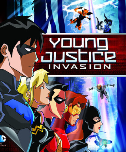 Young Justice: Invasion (Blu-ray, 2-Disc) – – – EX LIBRARY COPY