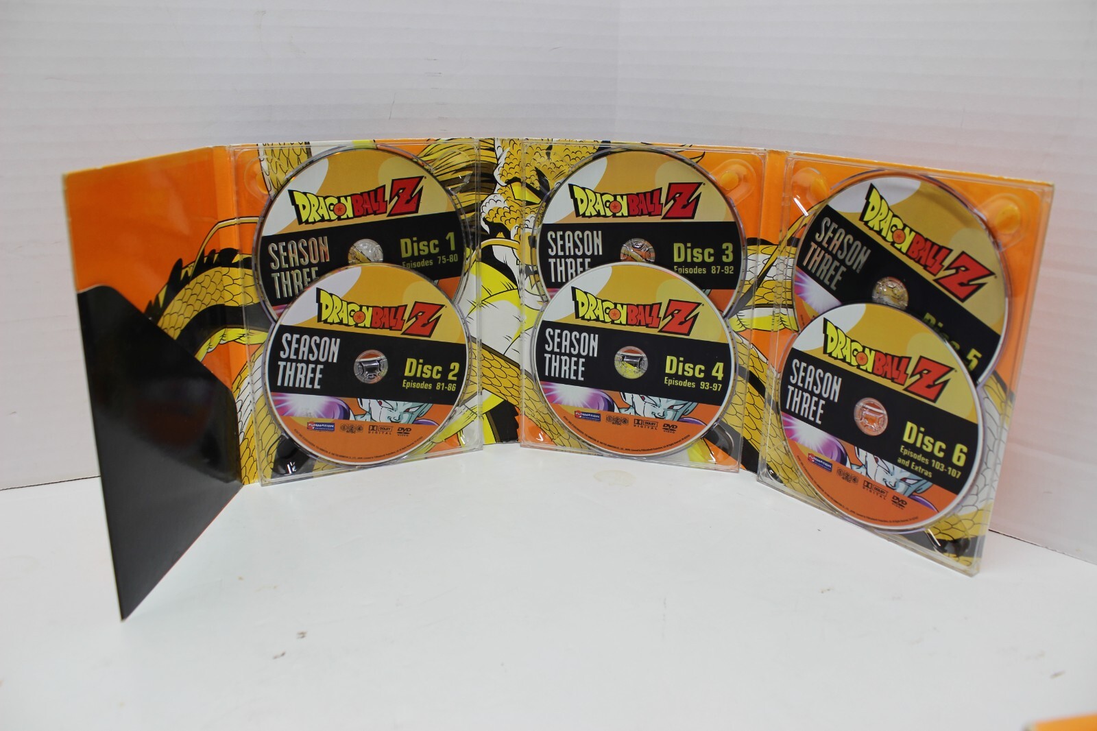 Dragon Ball Z DVD Lot See Images Series not complete