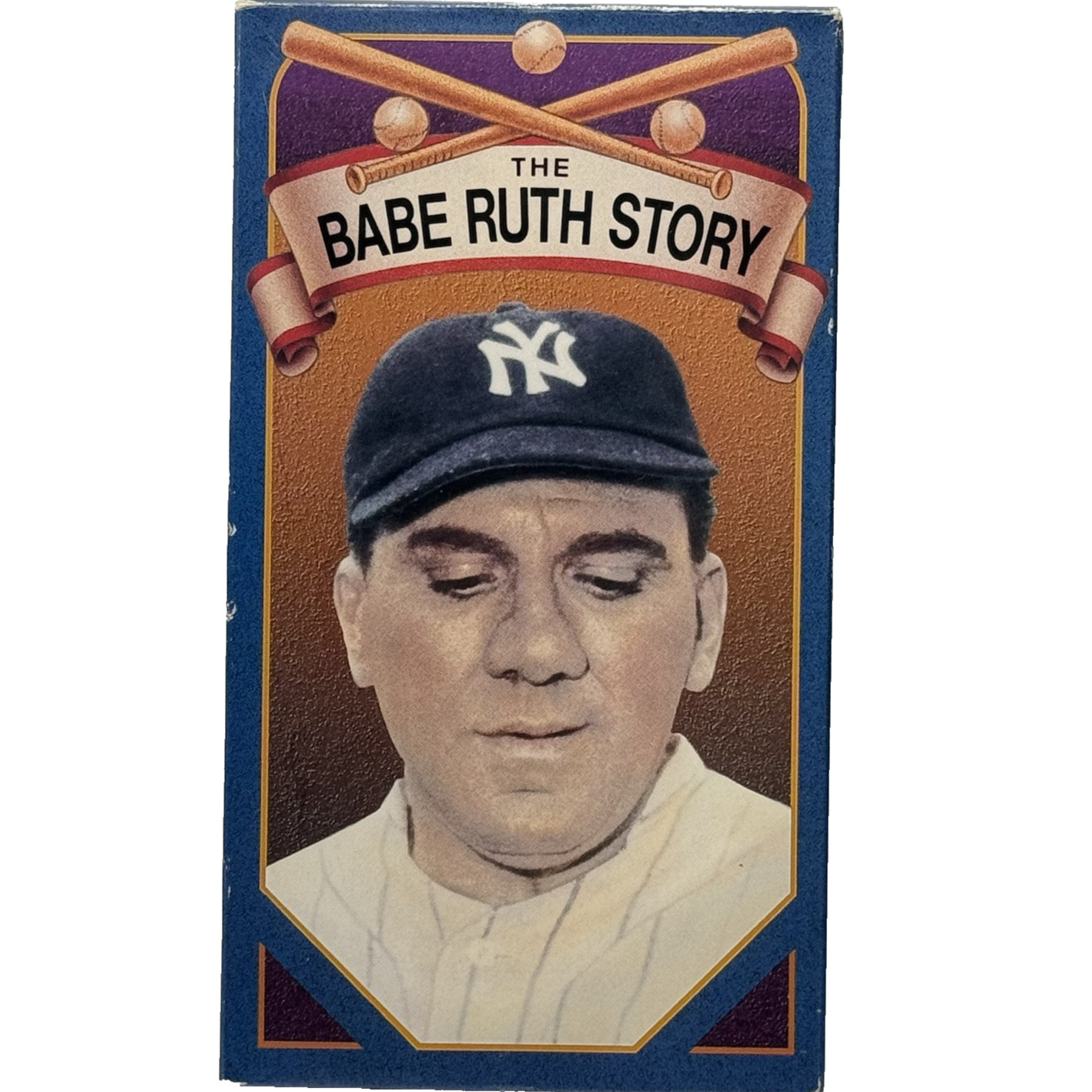 The Babe Ruth Story 1948 William Bendix Claire Trevor Biographical Film VHS