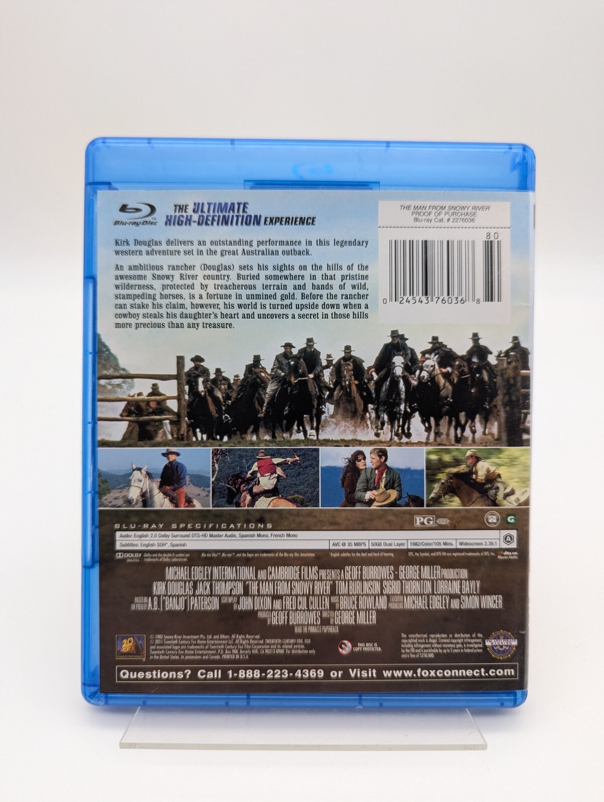 The Man from Snowy River (Blu-ray, 1982)