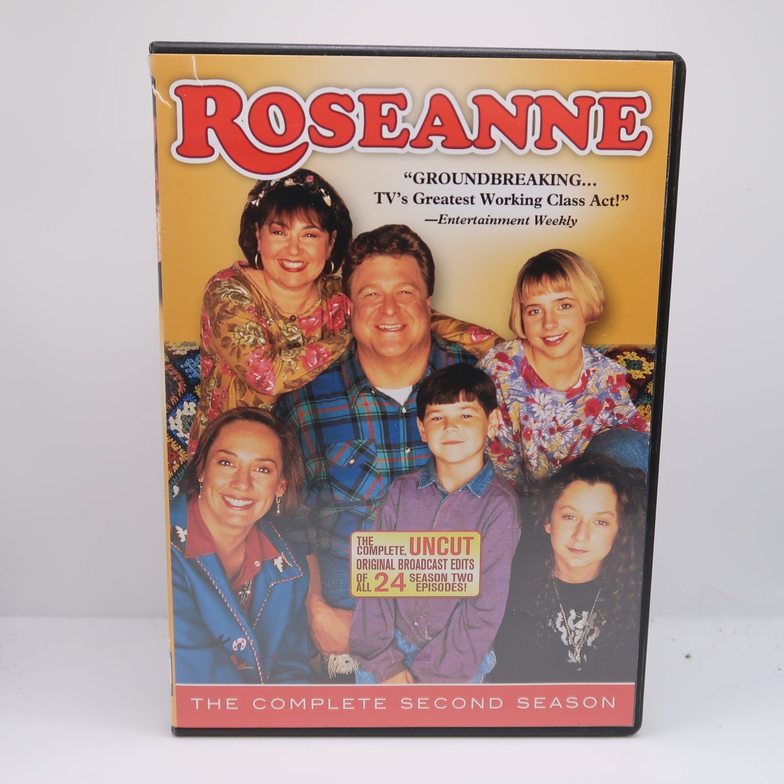 Roseanne DVD The Complete Second Season 1989 John Goodman Uncut Episodes