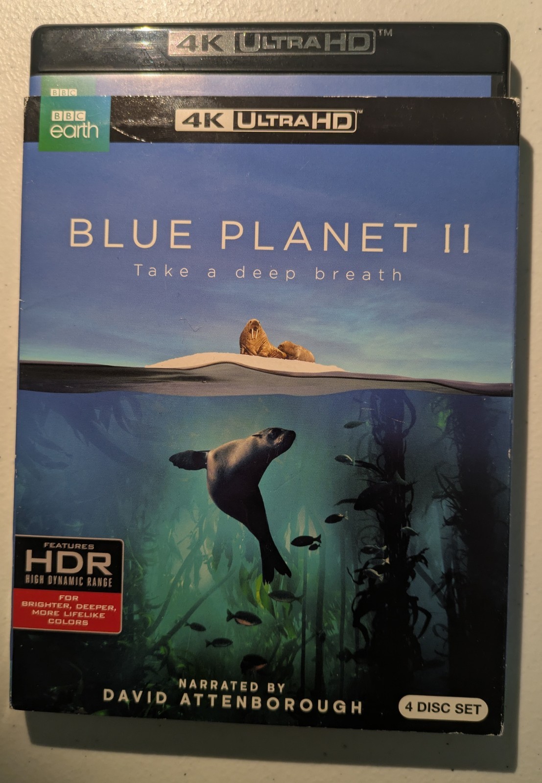 David Attenborough Documentaries Set of 5 4K Ultra HD Blu-ray