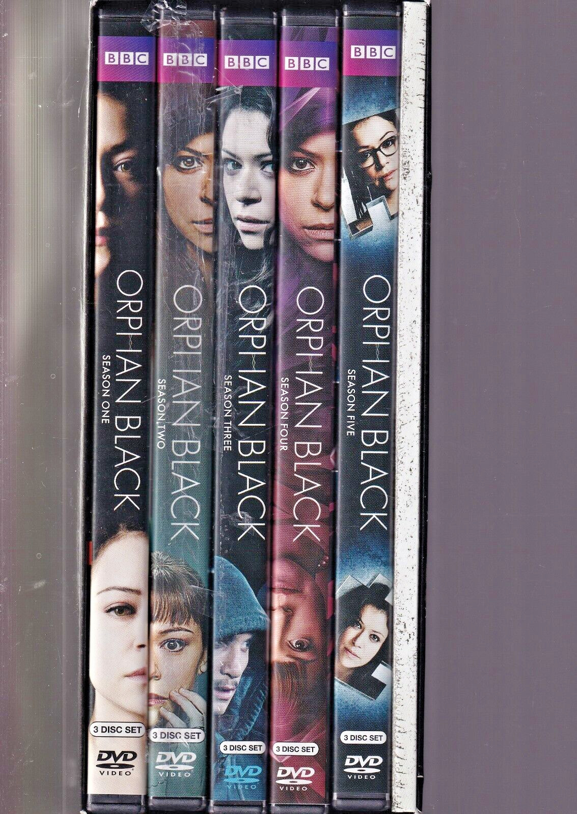 Orphan Black: the Complete Series 15-DVD Set 2014-2017) [F3]