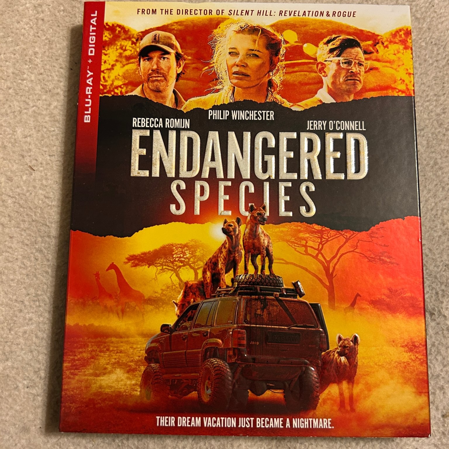 Endangered Species Blu-ray 2021 Rebecca Romijn Philip Winchester Jerry O’Connell