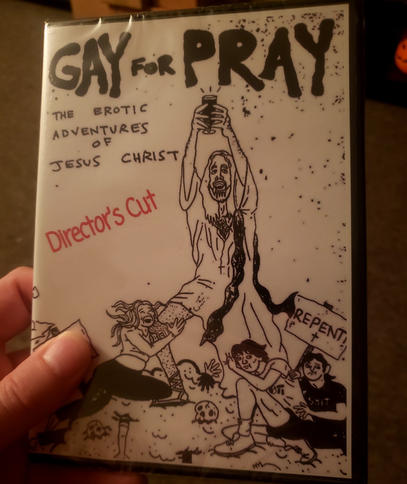 Gay for Pray DVD UNDERGROUND COMEDY LGBT ABSURD SATIRE GORE SPLATTER SLEAZE
