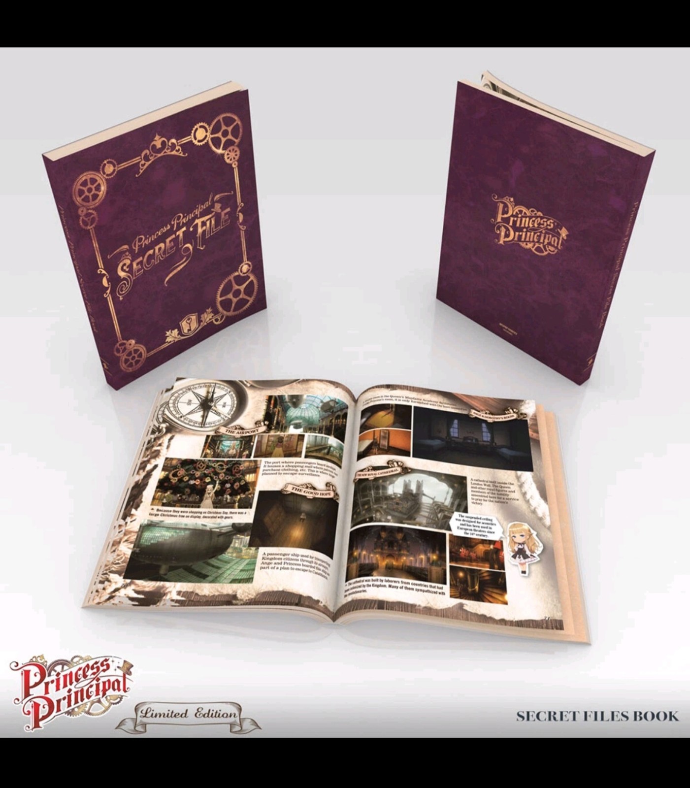 PRINCESS PRINCIPAL: THE COMPLETE SERIES PREMIUM EDITION BLU-RAY BOX SET [NEW]
