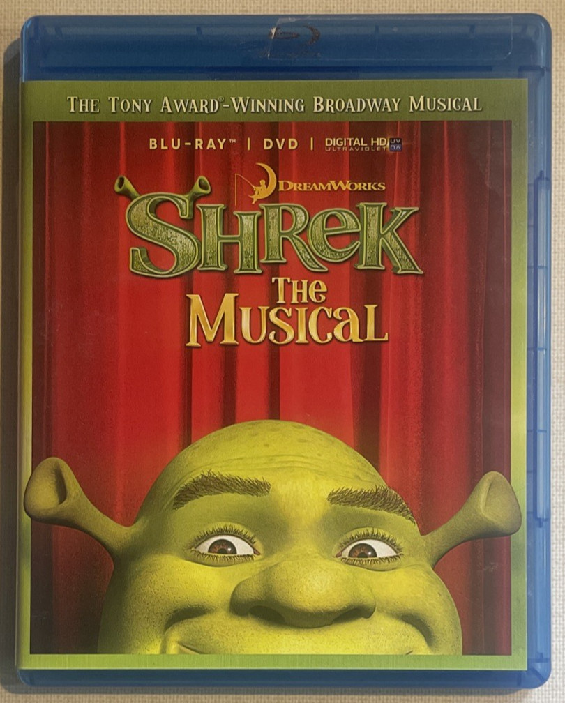 Shrek the Musical Blu-ray DVD 2-Disc Set Broadway F2740