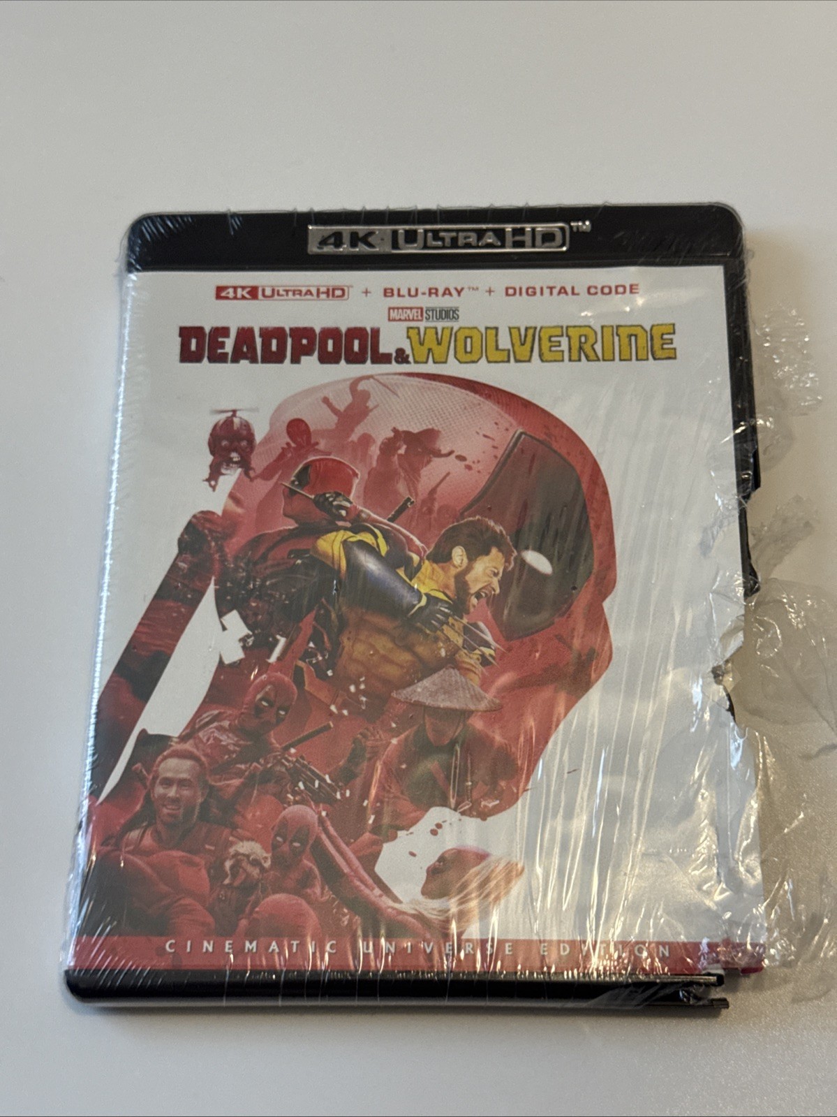 Deadpool & Wolverine (4k Blu-ray) New But Case Has Damage