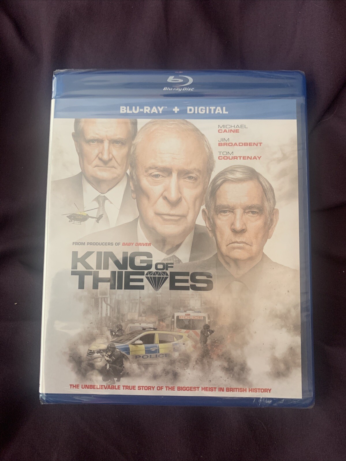 King of Thieves [New Blu-ray] 2019 Digital Michael Caine New Small Tears