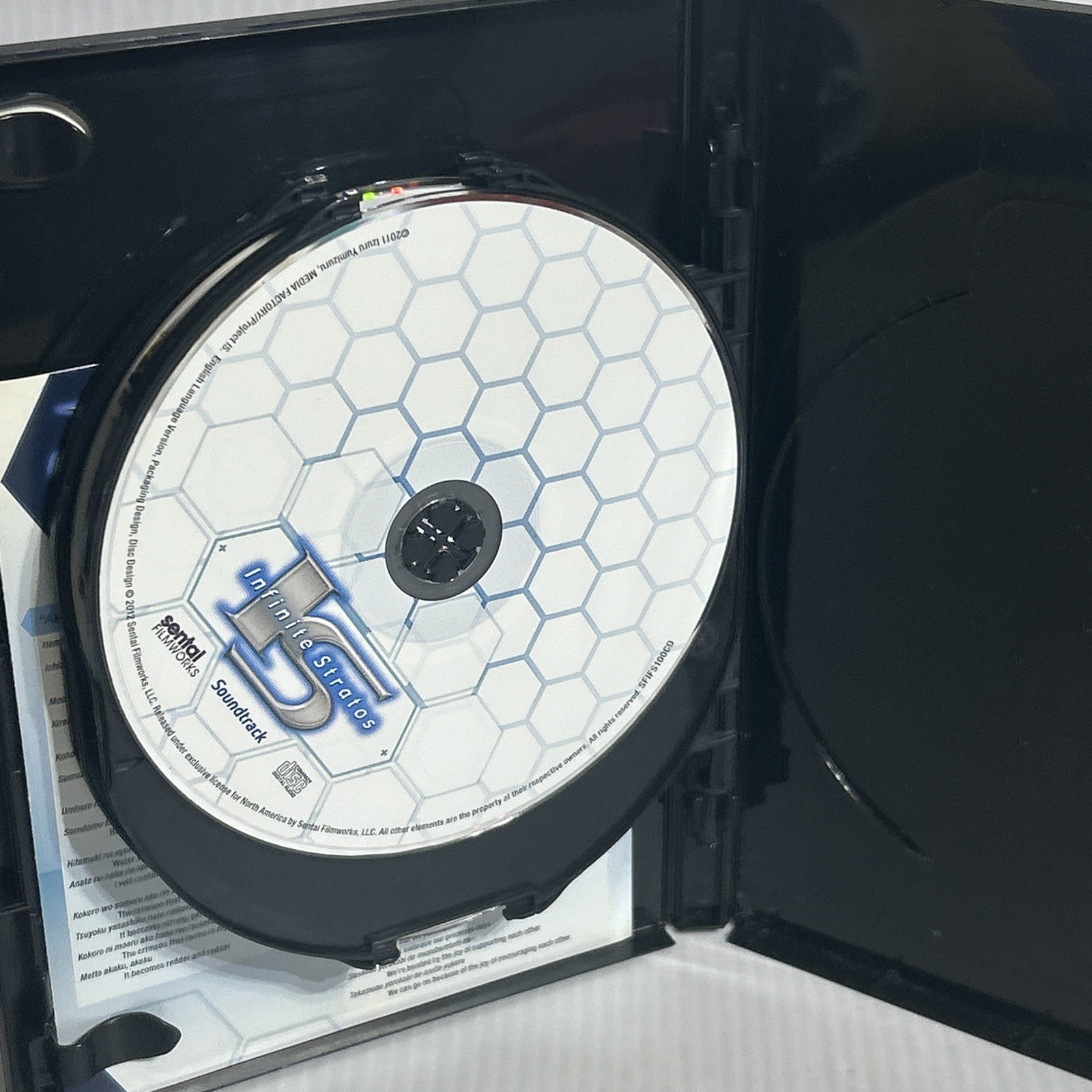 Infinite Stratos Complete Collection DVD Special 3 Disc Set Bonus Soundtrack CD