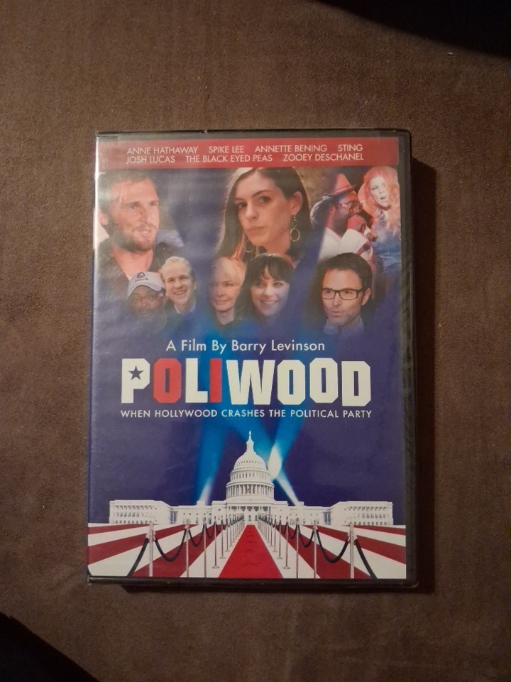Poliwood (DVD, 2010) Documentary Politics Barry Levinson Brand New Sealed