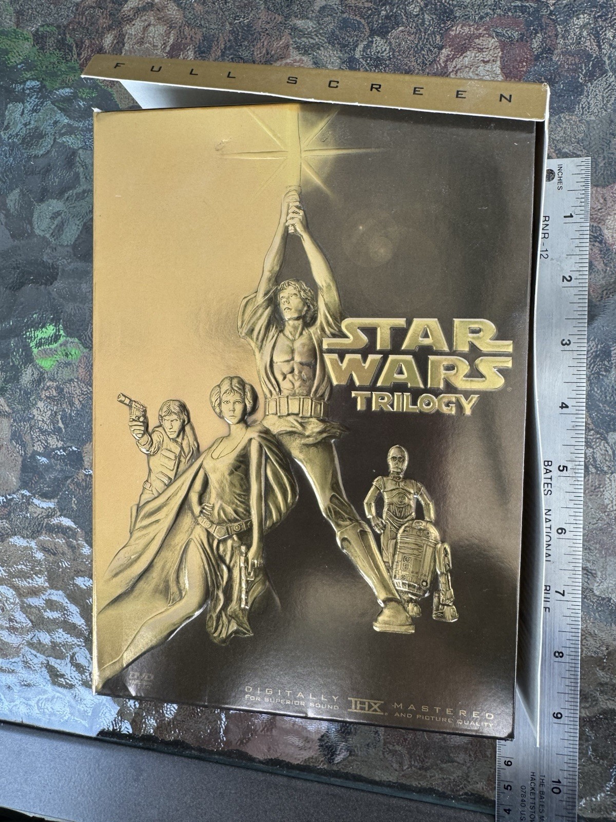Star Wars Trilogy – Remastered DVD Gold Box Set Full Screen – Episodes IV V VI