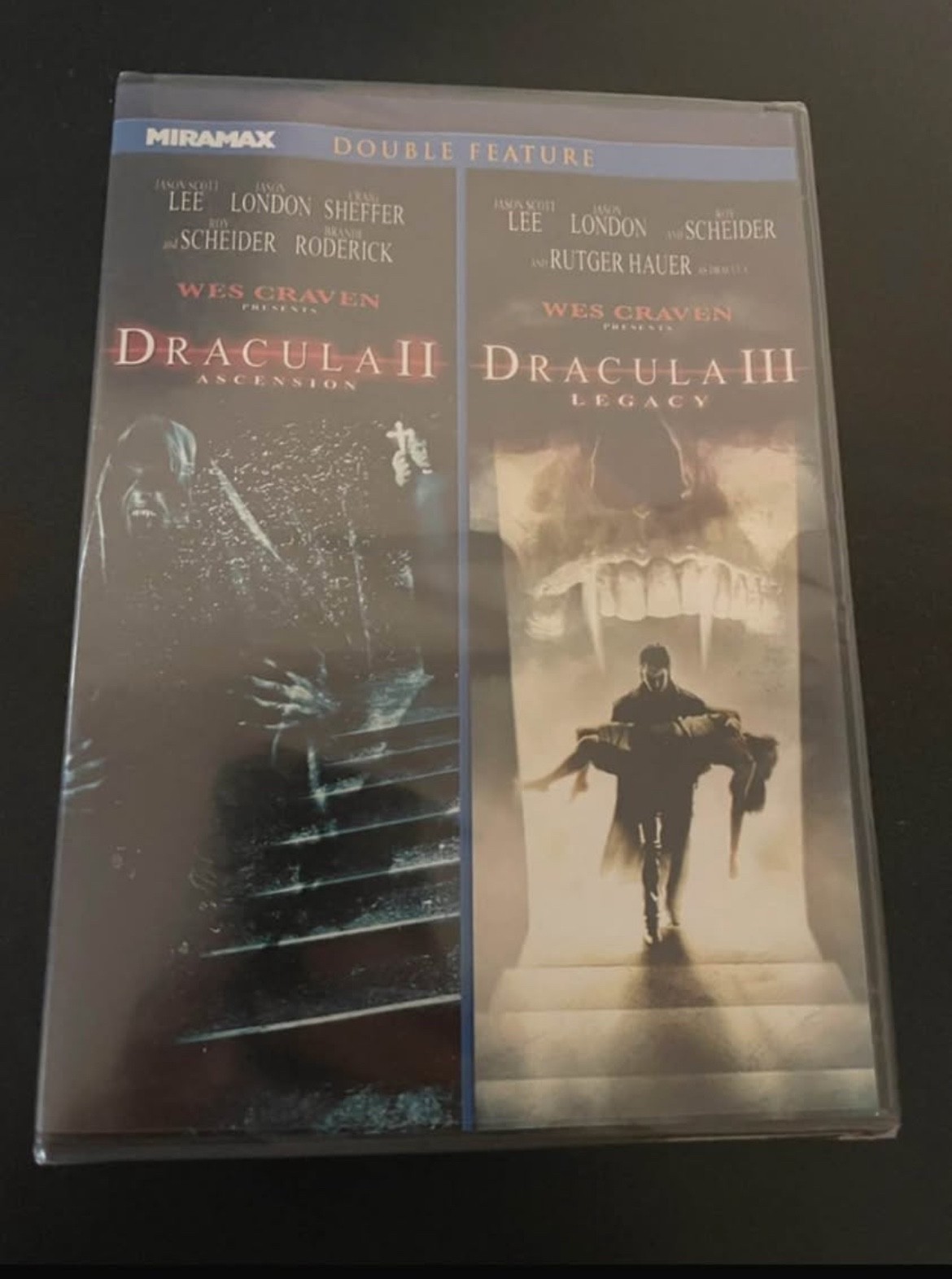 Wes Craven Presents: Dracula II: Ascension/Dracula III: Legacy (DVD, 2011,…