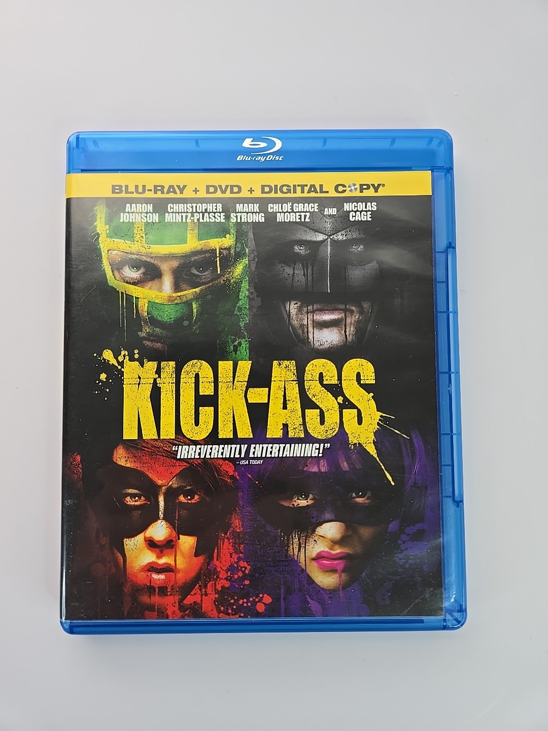 Action Blu-ray Lot 7 Movies Die Hard Drive 300 Crank Kick-Ass Salt Limitless