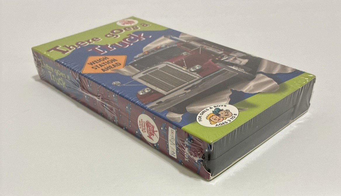 There Goes A Truck NEW Sealed VHS