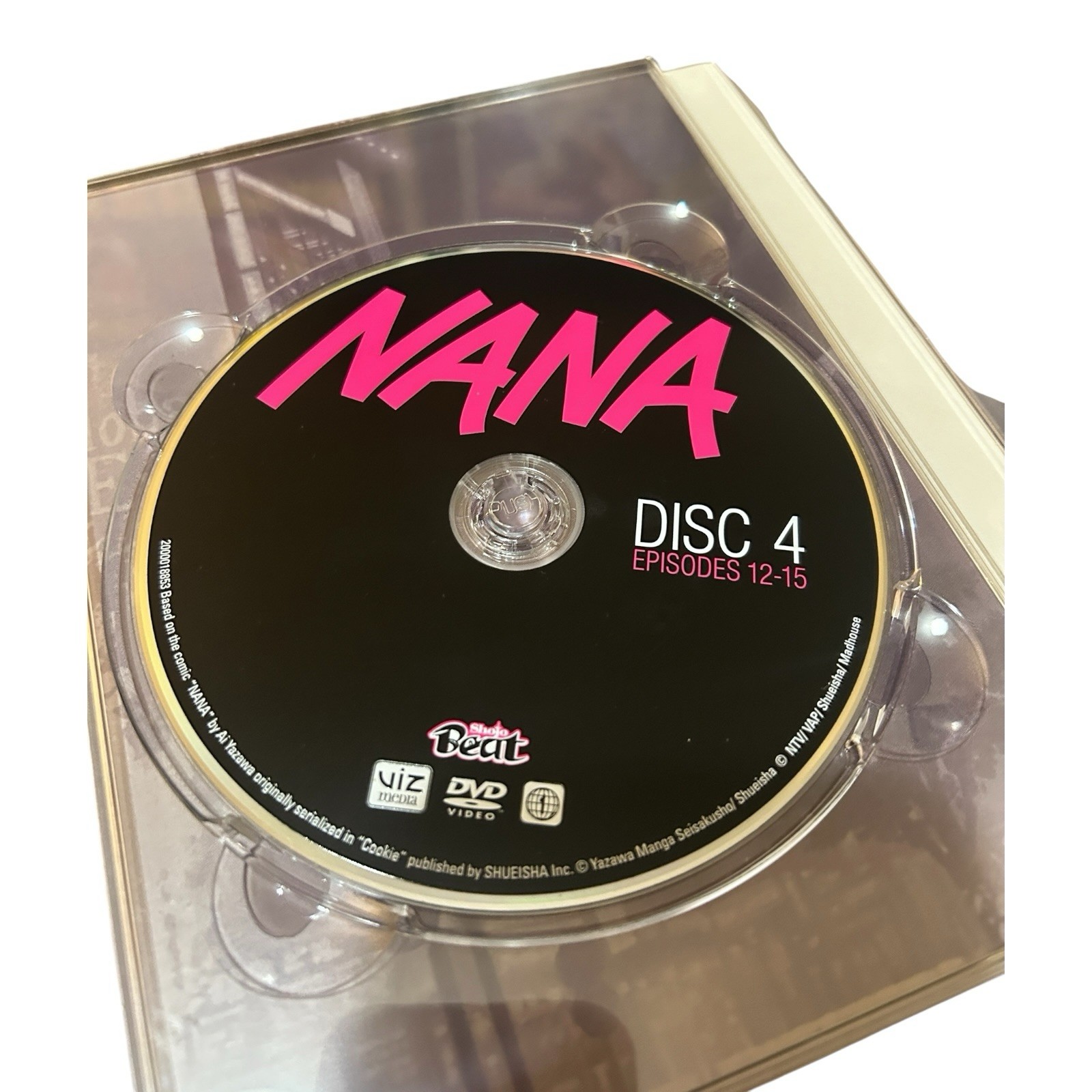 NANA Uncut Box Set 2 Episodes 12-22 Anime DVD VIZ Media