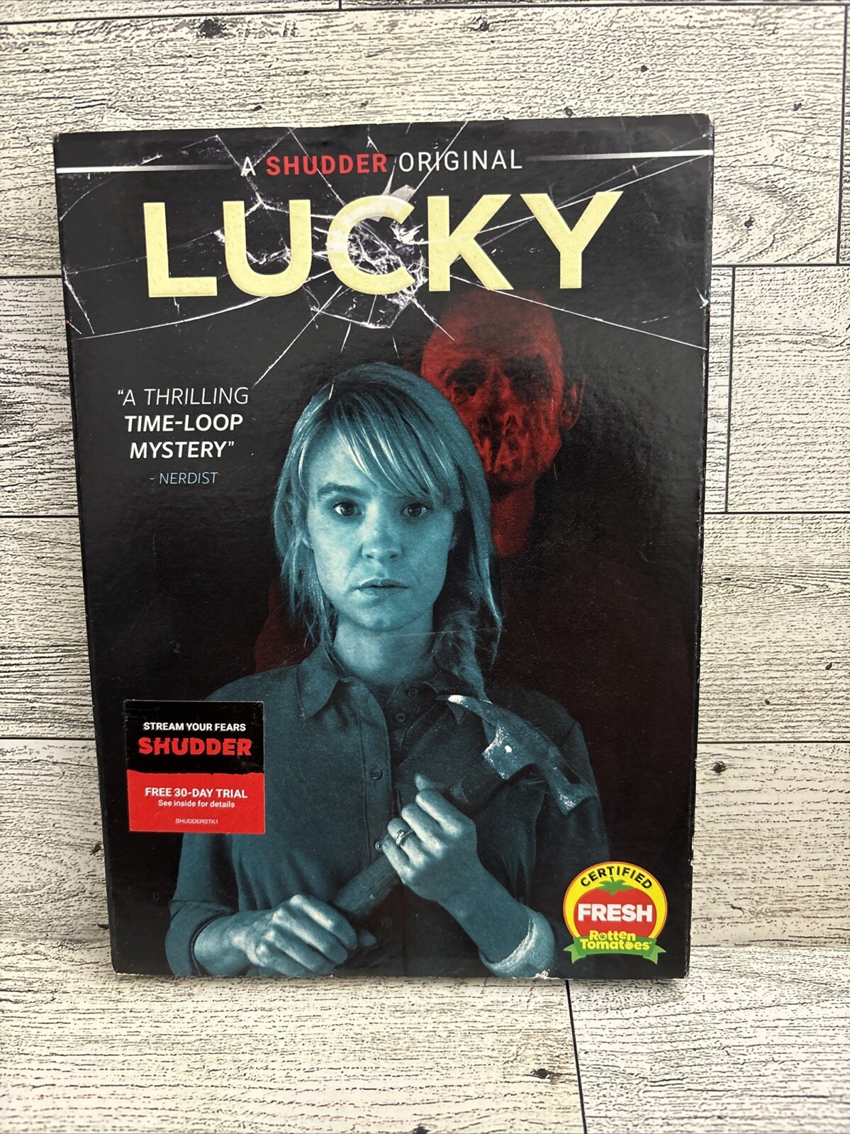 Lucky (DVD, 2020) Brand New Sealed -F – Time Loop Mystery – A Shudder Original