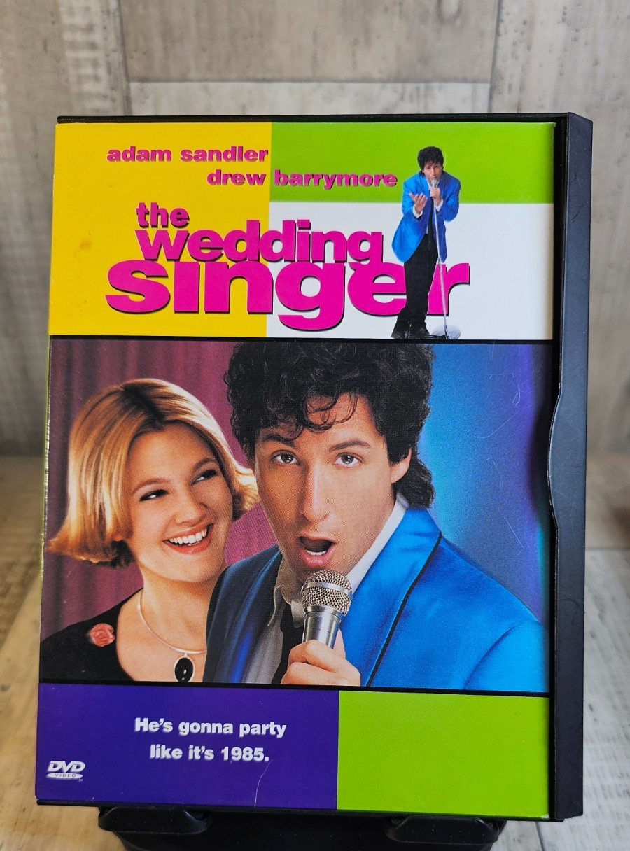The Wedding Singer DVD Adam Sandler Drew Barrymore Romantic Comedy