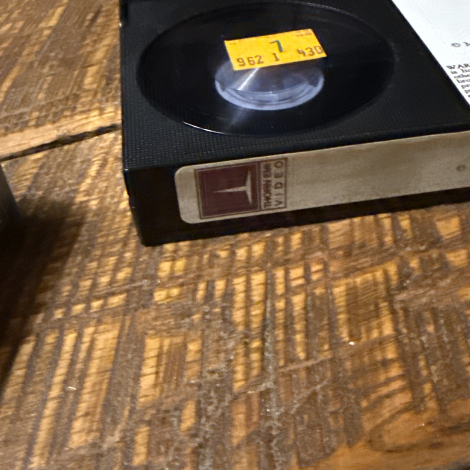 The Evil Dead – (Betamax) RARE Thorn EMI Video White Clamshell Case TXB 1979
