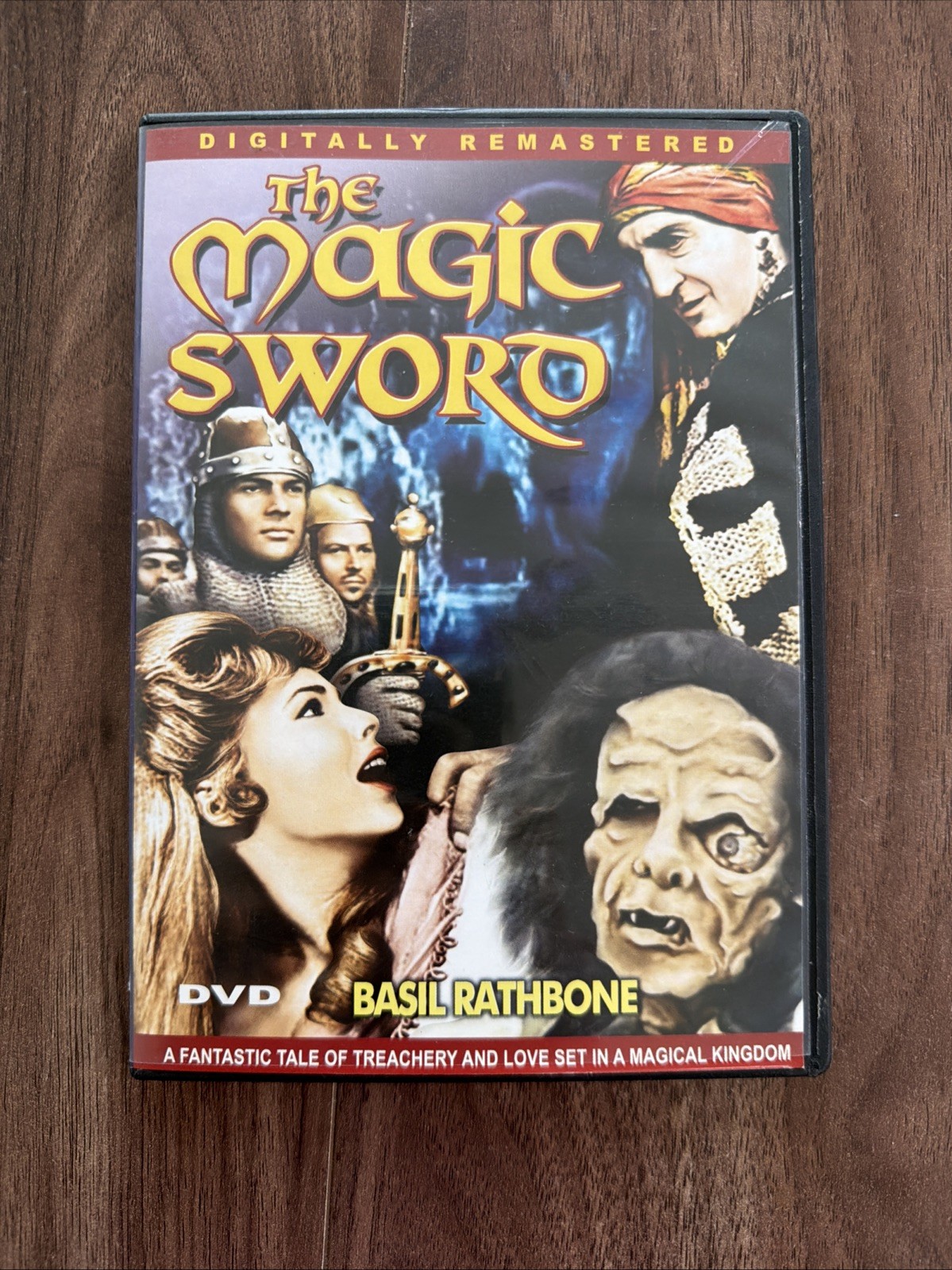 The Magic Sword DVD 1962 Digitally Remastered Basil Rathbone Fantasy