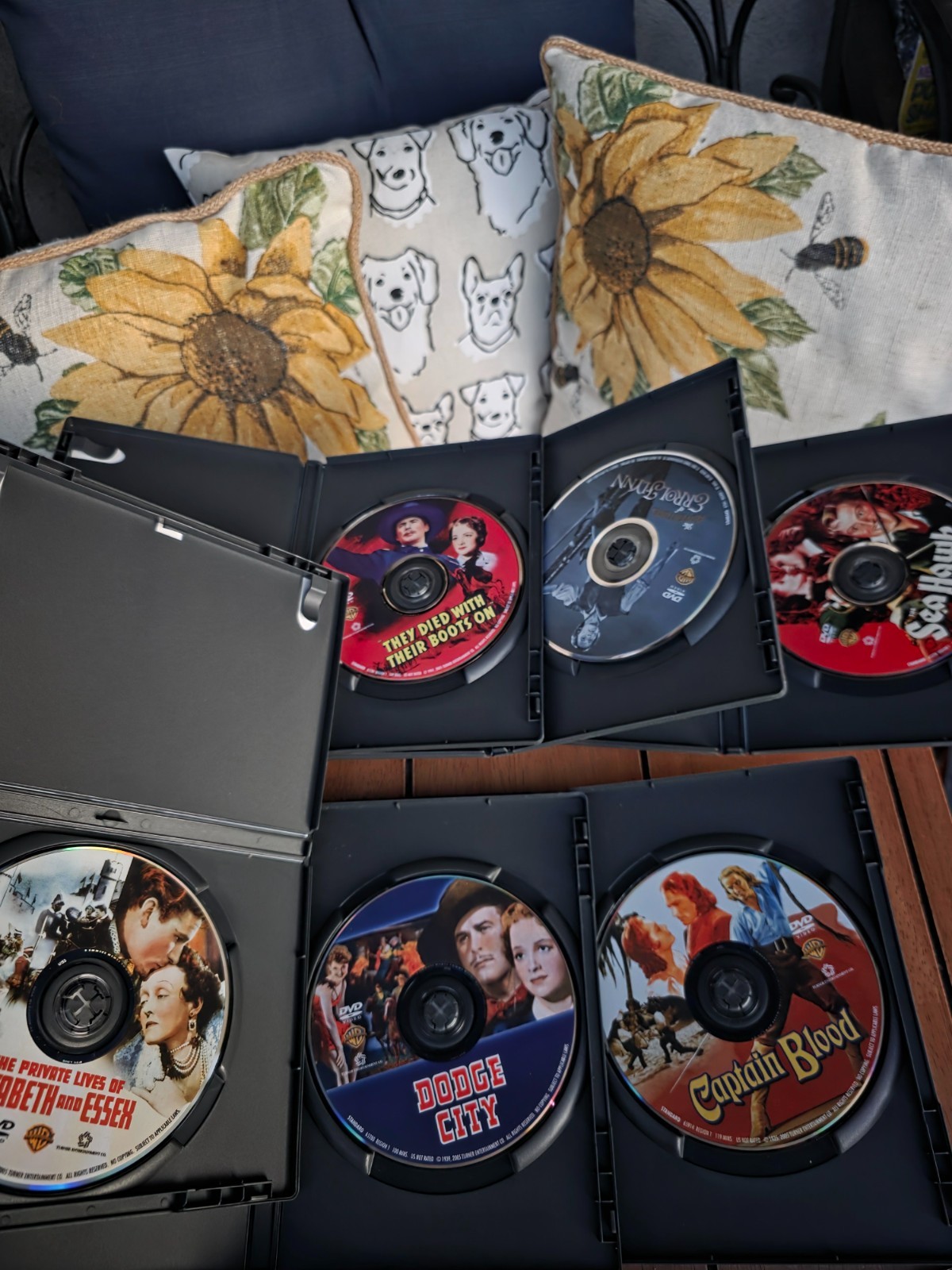Errol Flynn The Signature Collection DVD Box Set 5 Movie Classic Set Warner Bros