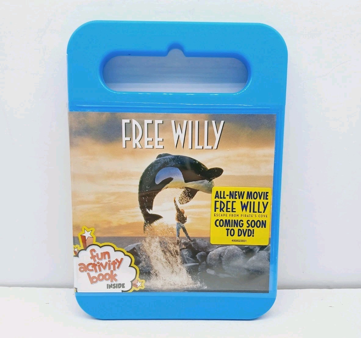 Free Willy (DVD) Warner Bros. 1993 Activity Book Included (New Sealed)
