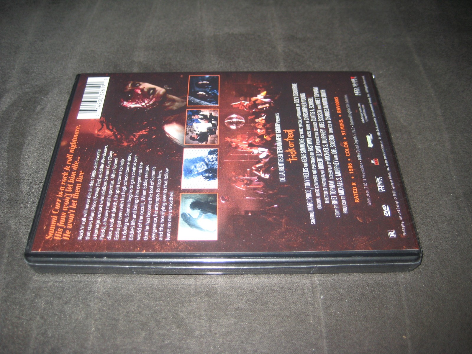 TRICK OR TREAT (DVD 2025) BRAND NEW – RATED R – WS – HORROR – THRILLER – DRAMA