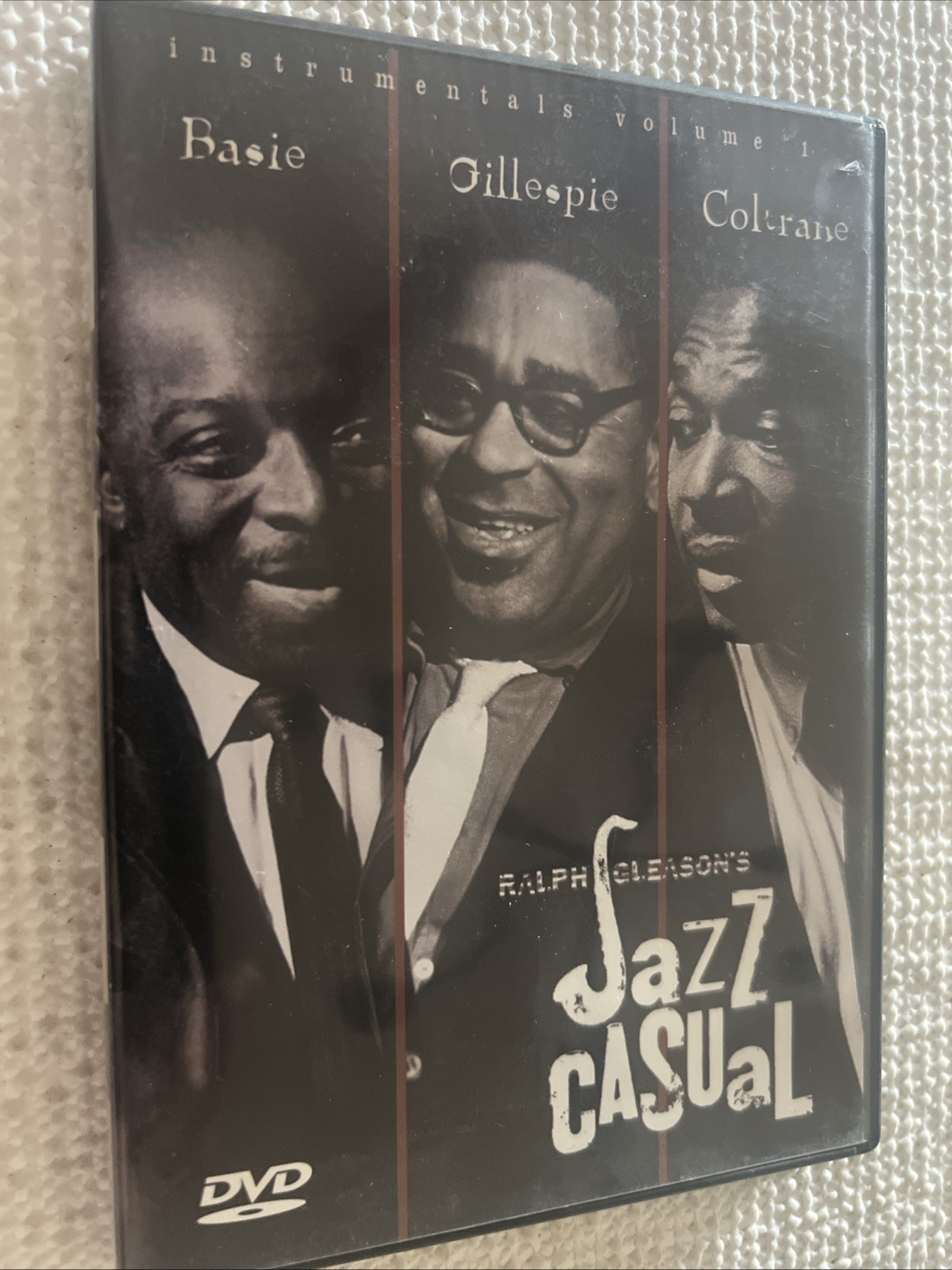 Ralph Gleason’s Jazz Casual Vol 1 (2000 Rhino DVD – Basie, Gillespie, Coltrane.