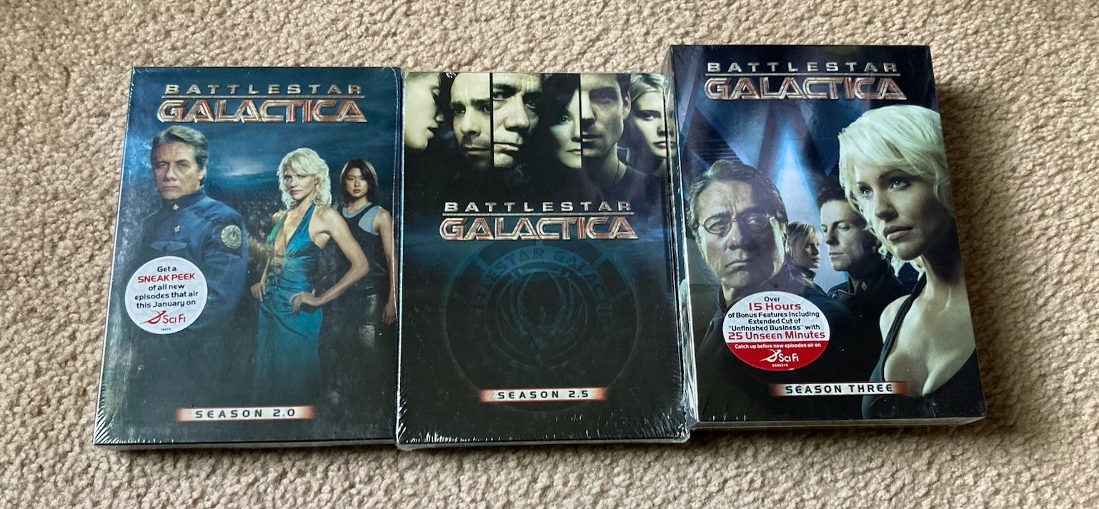 Battlestar Galactica DVD Seasons: 2, 2.5, & 3 BRAND NEW SEALED