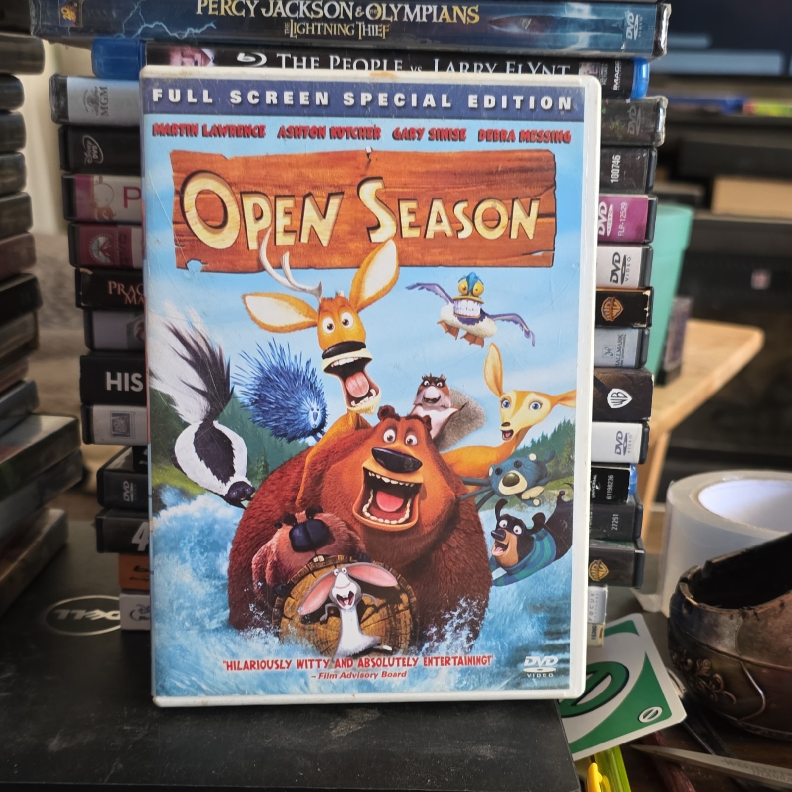 Open Season Full Screen Special Edition DVD PG Animation 86 Min Columbia Kutcher