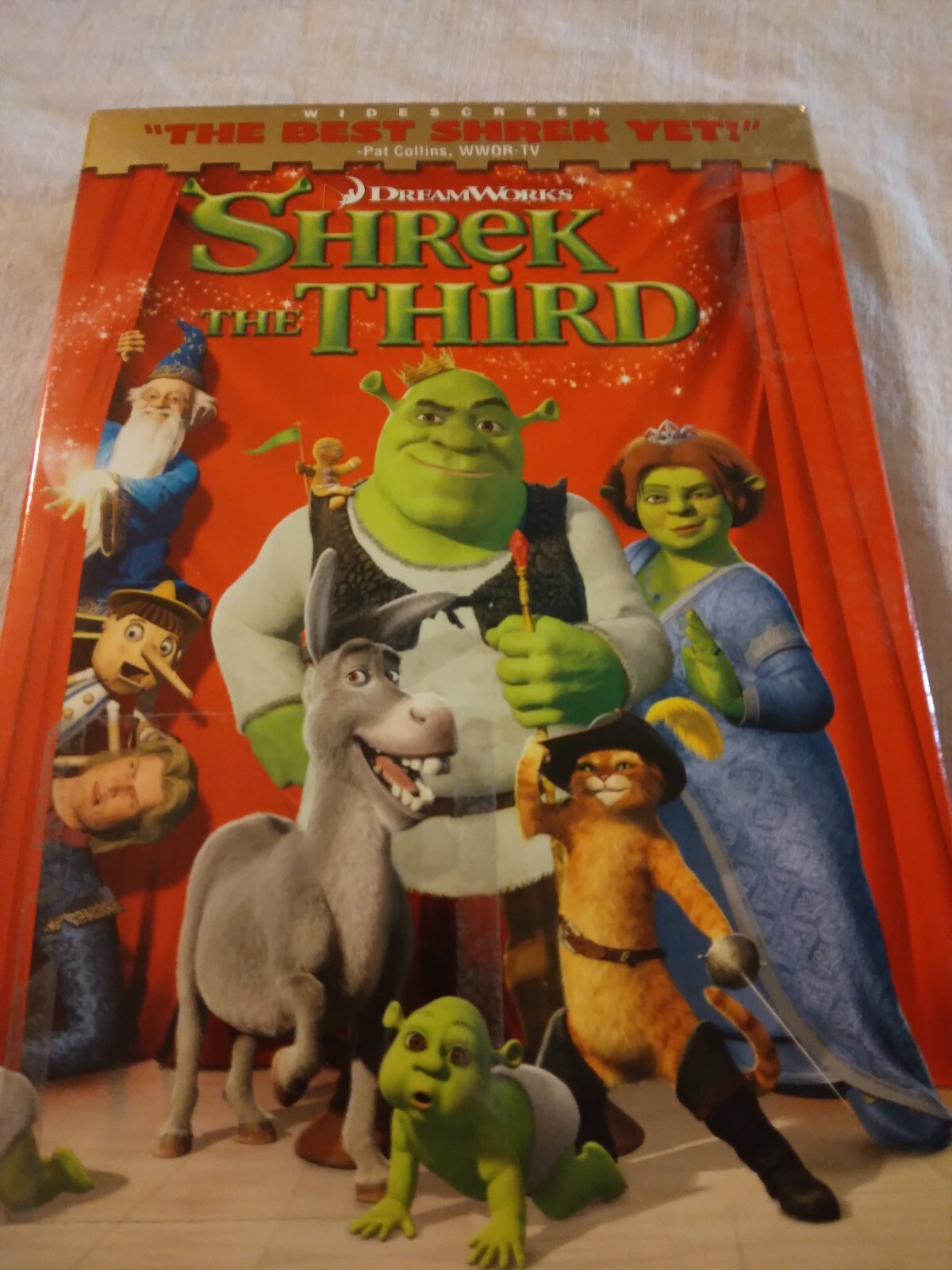 DVD Shrek The Third Widescreen PG 92 Minutes 2007 Dreamworks