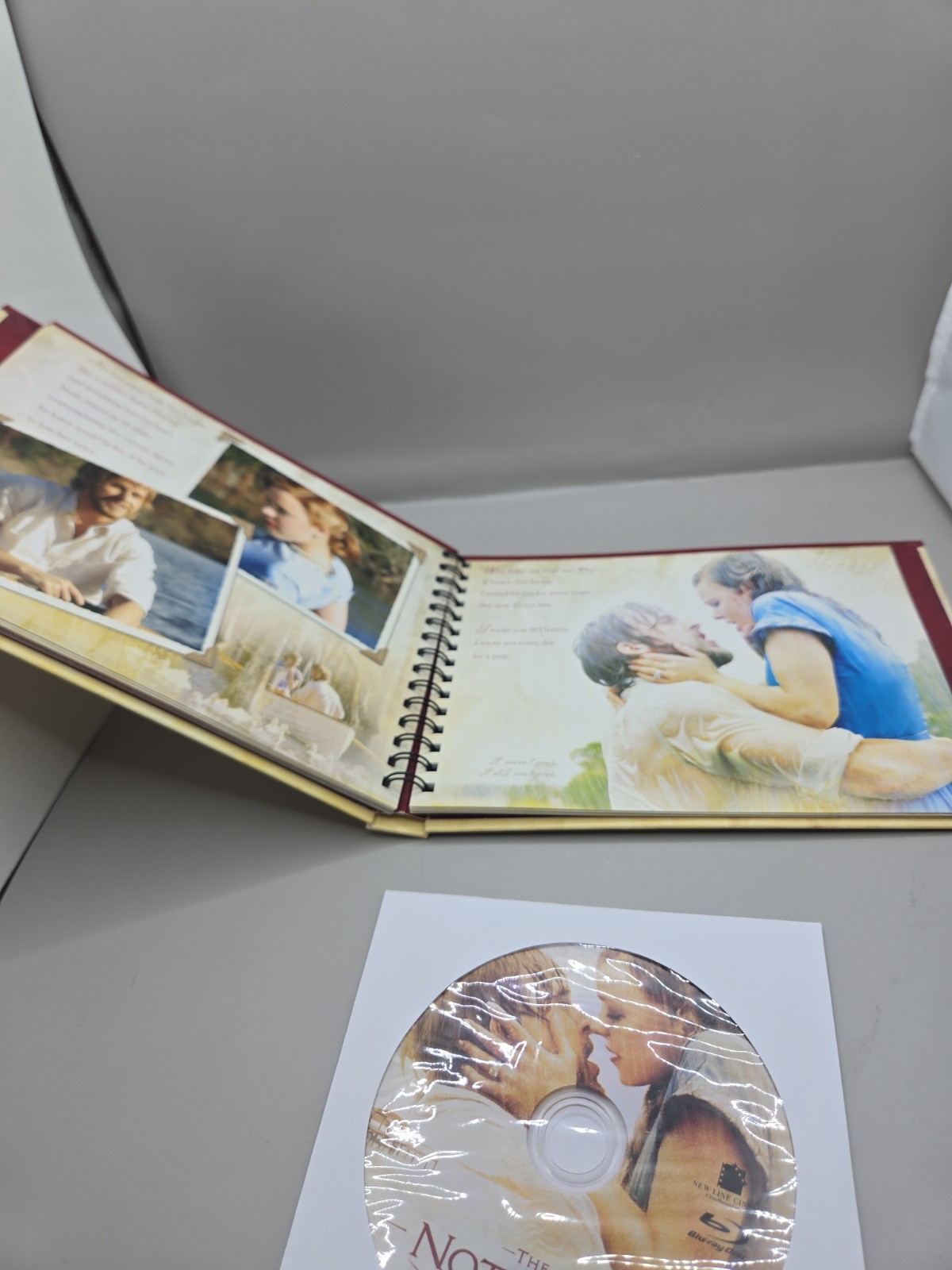 The Notebook Ryan Gosling 2004 Limited Edition BLU-RAY w/ Photo Book No DVD Case