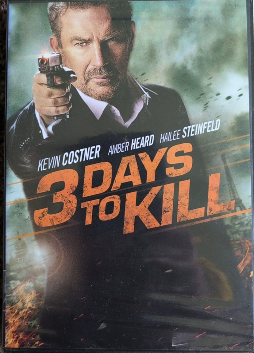 3 Days to Kill – DVD By Kevin Costner,Tomas Lemarquis – New Sealed