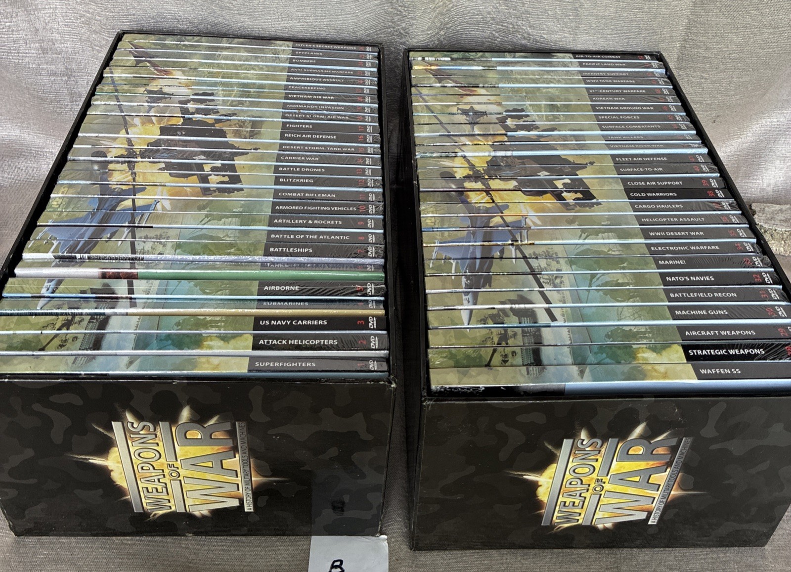 Weapons of War DVD Box Set 1-52 COMPLETE COLLECTION Military History NEW SEALED