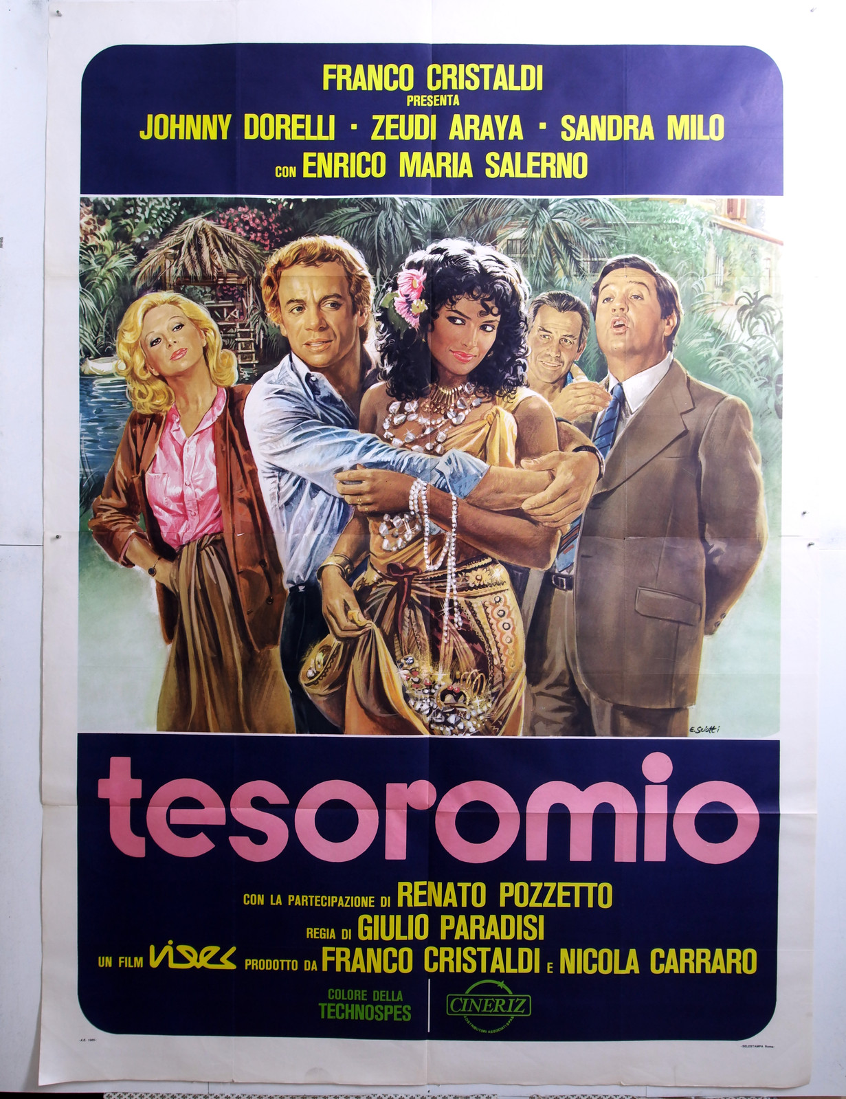 cm.140×200-TESORO MIO-DORELLI-POZZETTO-ZEUDI ARAYA-COMMEDIA-M56-11