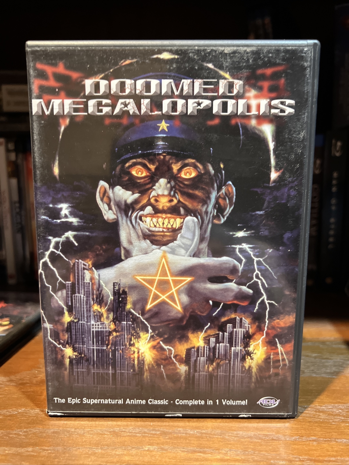 Doomed Megalopolis 2-DVD Complete Anime Series Eps 1-4 Supernatural ADV Films