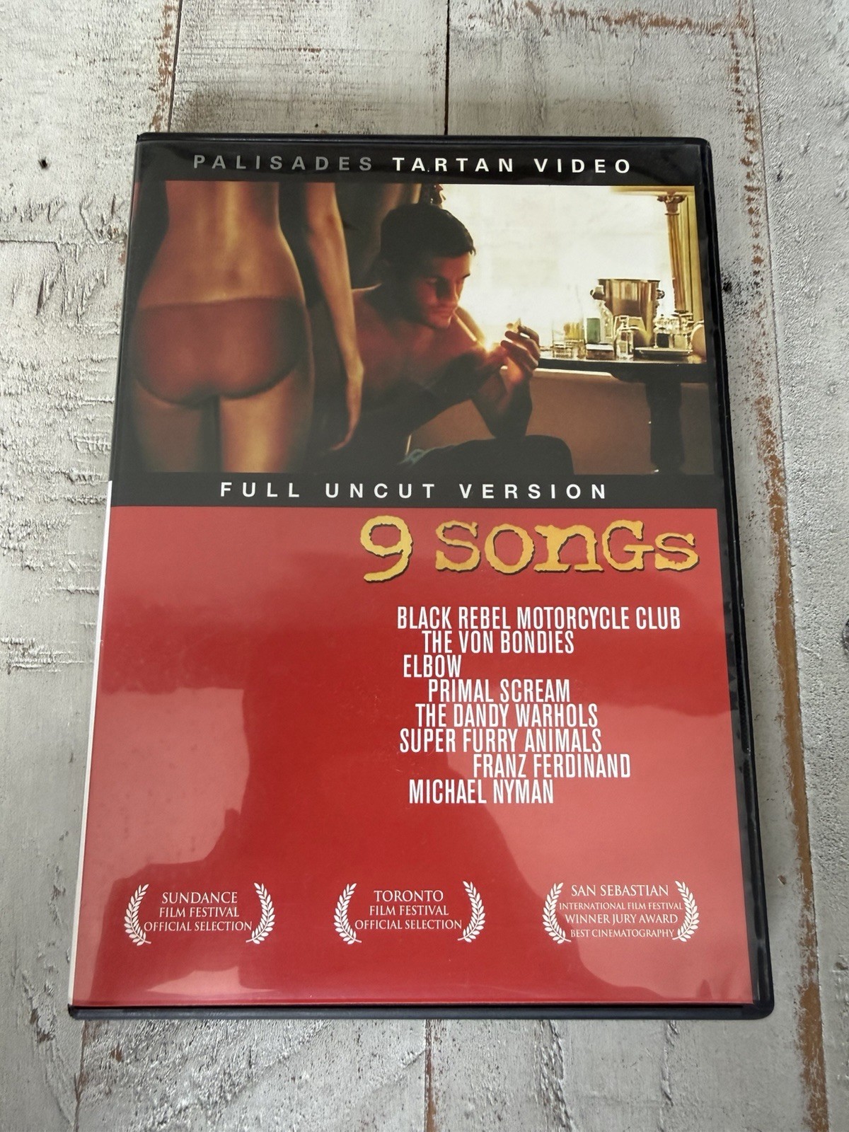 9 Songs DVD Full Uncut Version Rare OOP Michael Winterbottom Tartan Video Indie