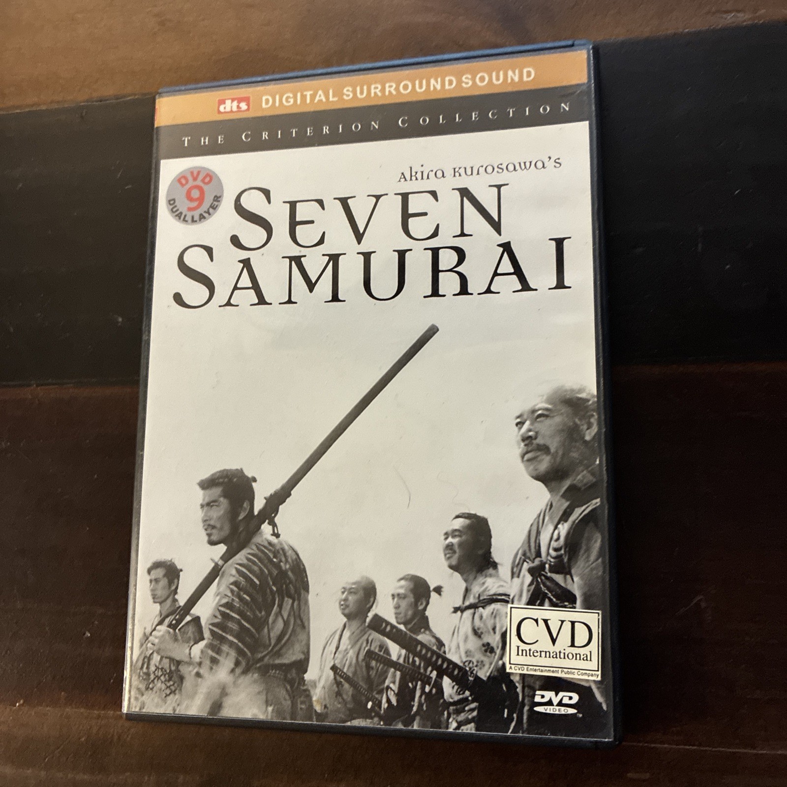 Seven Samurai Criterion Collection (DVD, 1954) Akira Kurosawa **Tested**