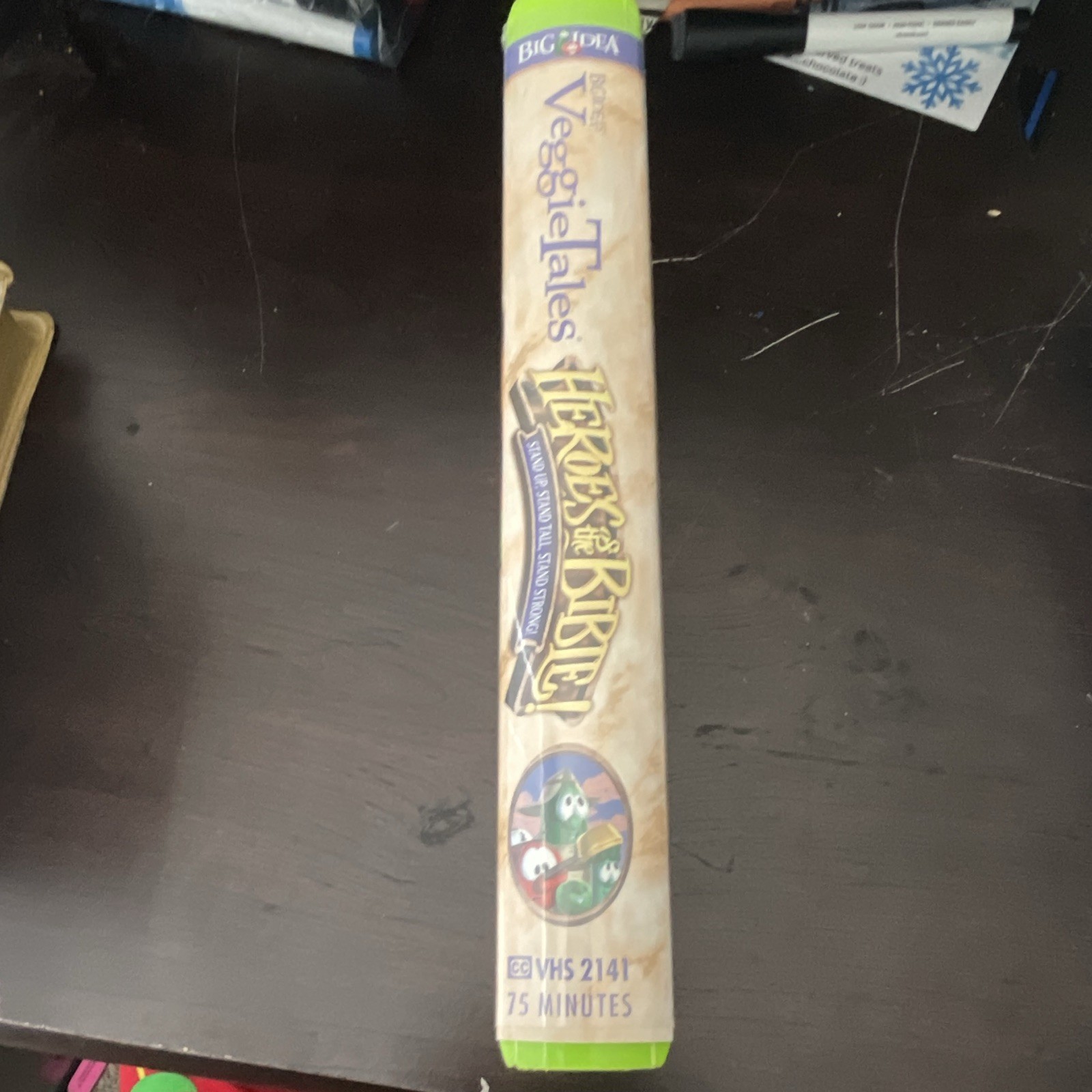 Big Idea VeggieTales: Heroes of the Bible! Limited Edition VHS NTSC 75 Min