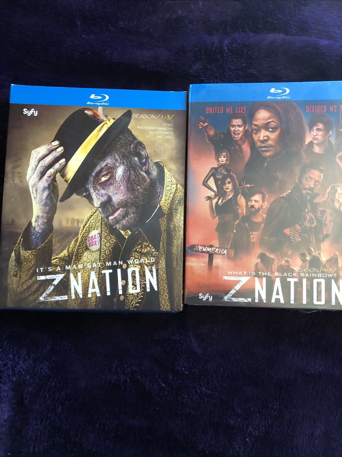 Z Nation: Season s one and two (Blu-ray) DVD Zombies