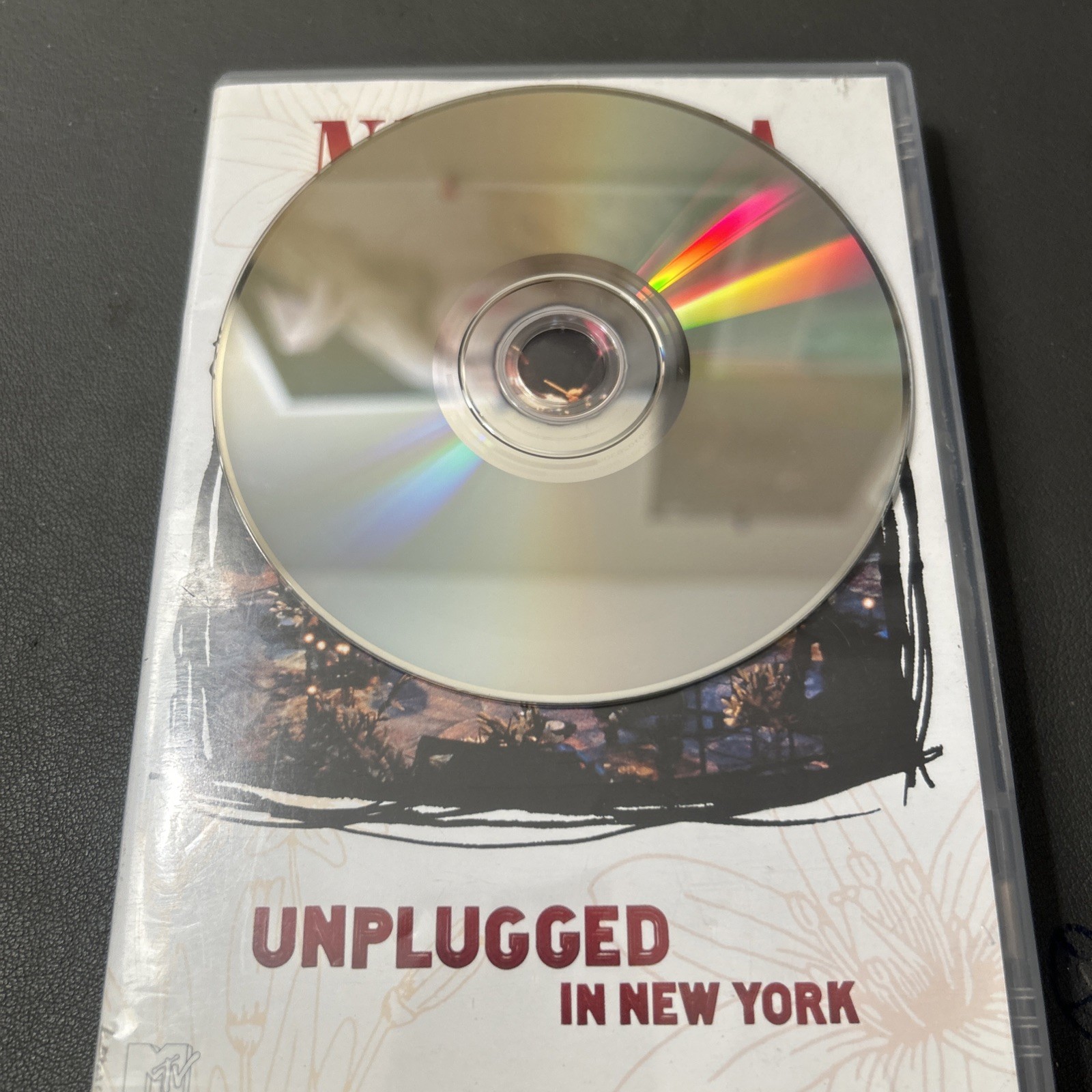 Nirvana: MTV Unplugged in New York DVD With Insert 2007 Tested Nice Copy