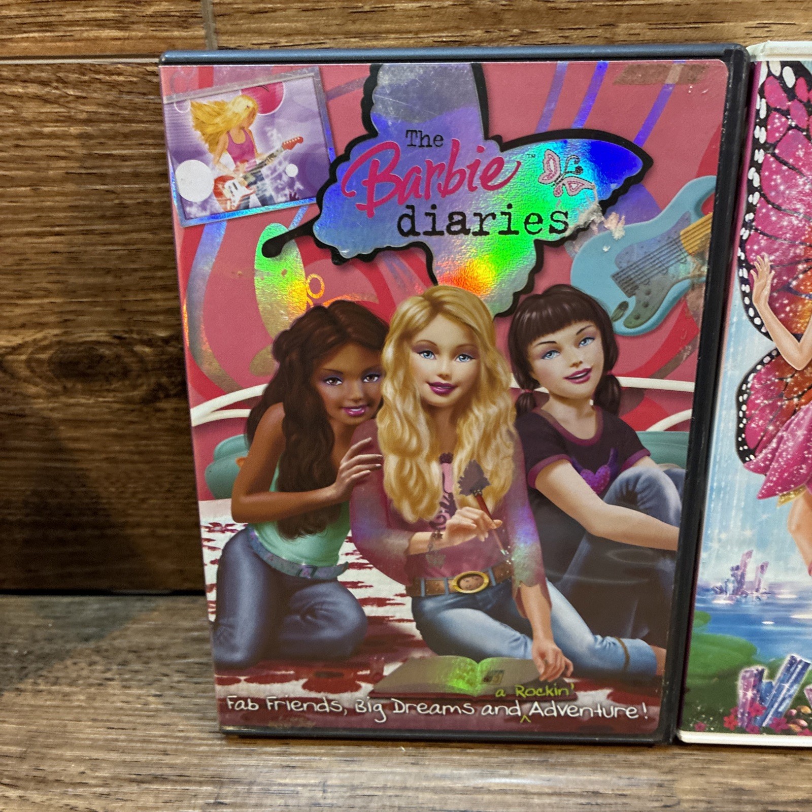 Barbie Movies DVD – Lot of 5 Disc Have Some Scratching Read Disc.