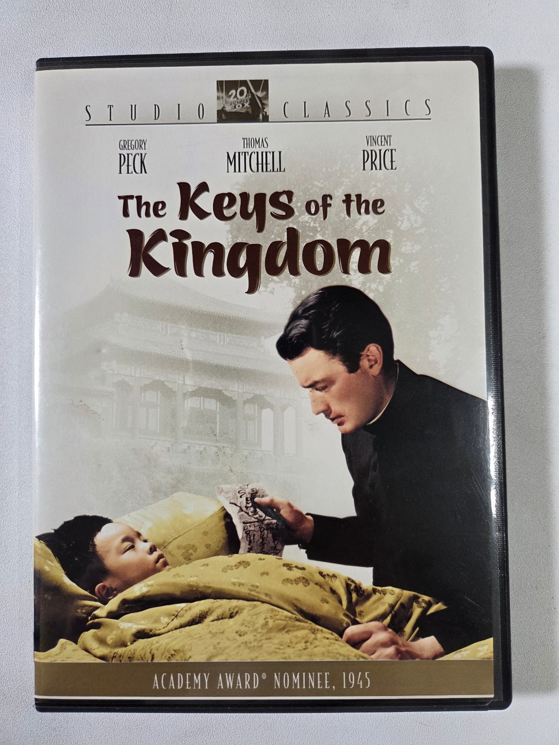 The Keys of the Kingdom DVD 1944 Gregory Peck Vincent Price Studio Classics